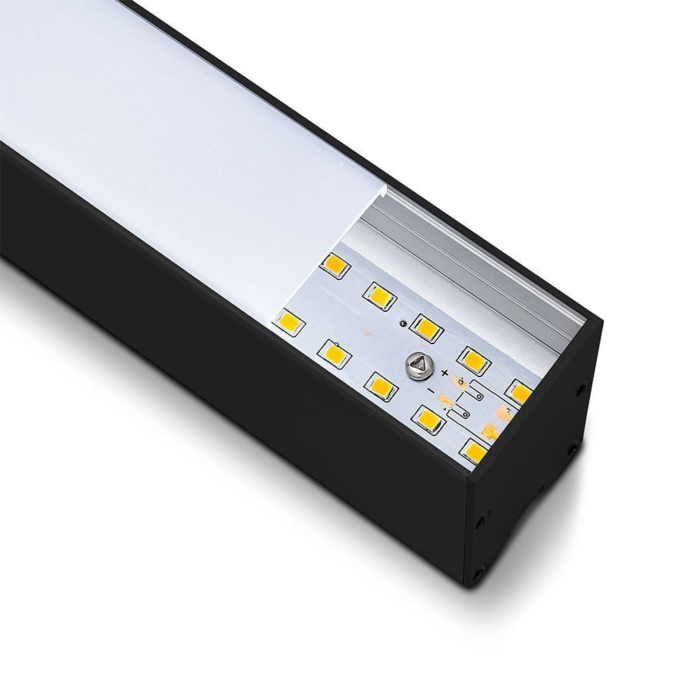 V-Tac 40W LED nedhængt loftarmatur inkl. lyskilde - 120cm, Samsung LED chip, 230V, 5 års garanti