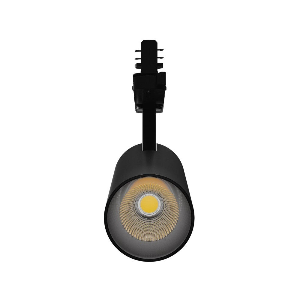 Spectrum Sort Skinnespot med Spredningsgrader, RA90 og 3-faset Effekt på 15/50W - 230V Input og 1500/2500lm