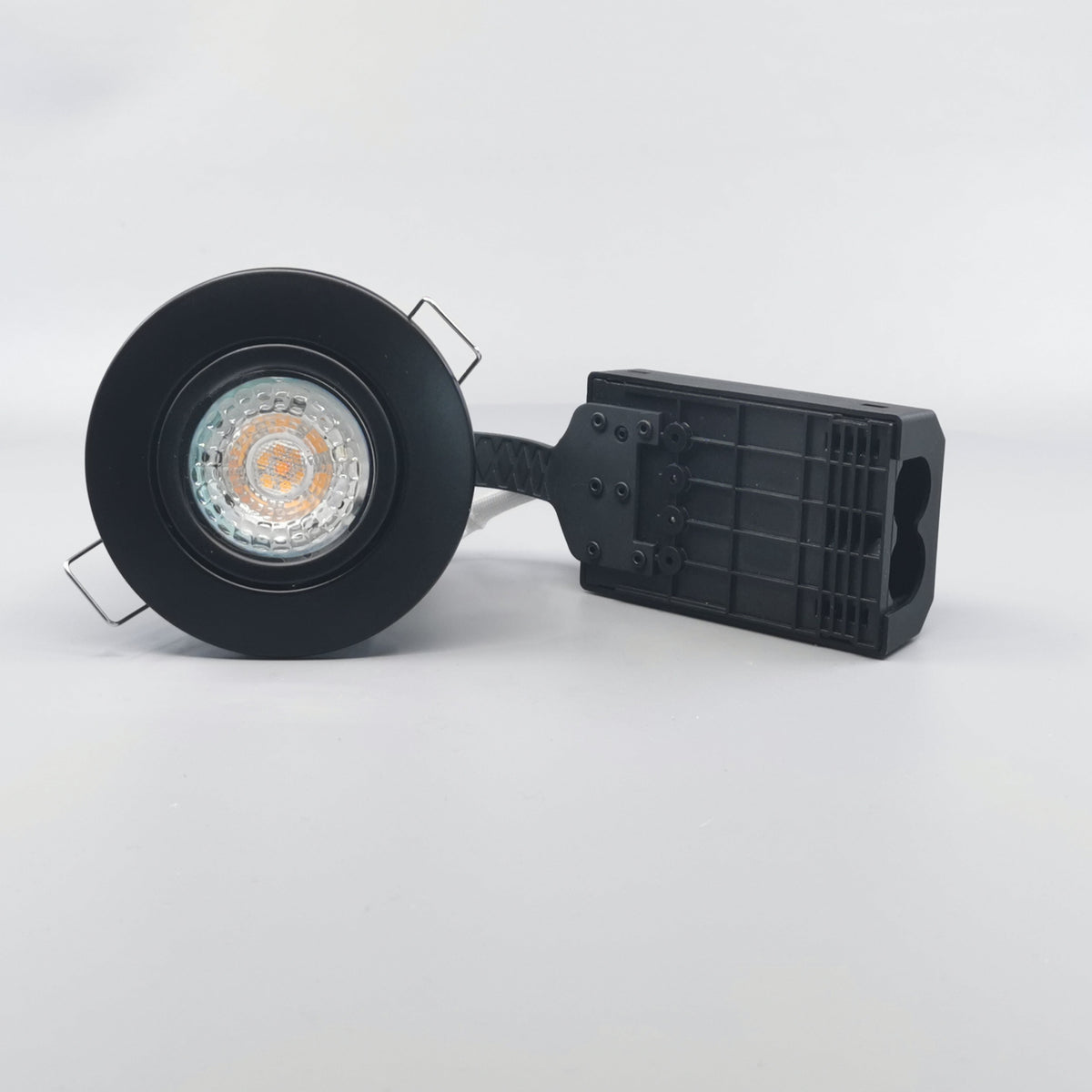 Pro Uni Install m. 5,5W DimTone LED pære - mat sort (360° frame 2)