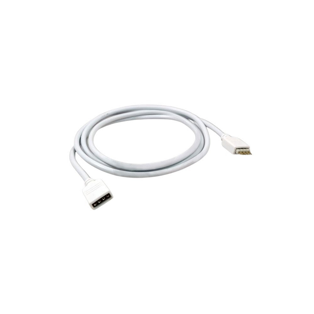 5 meter RGB kabel med 4-pins stik til 12V / 24V