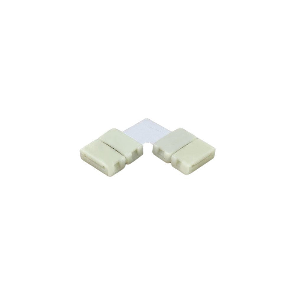 L-mellemled til RGB strips - 10mm bred, 12V / 24V - Indgang: 12V-24V