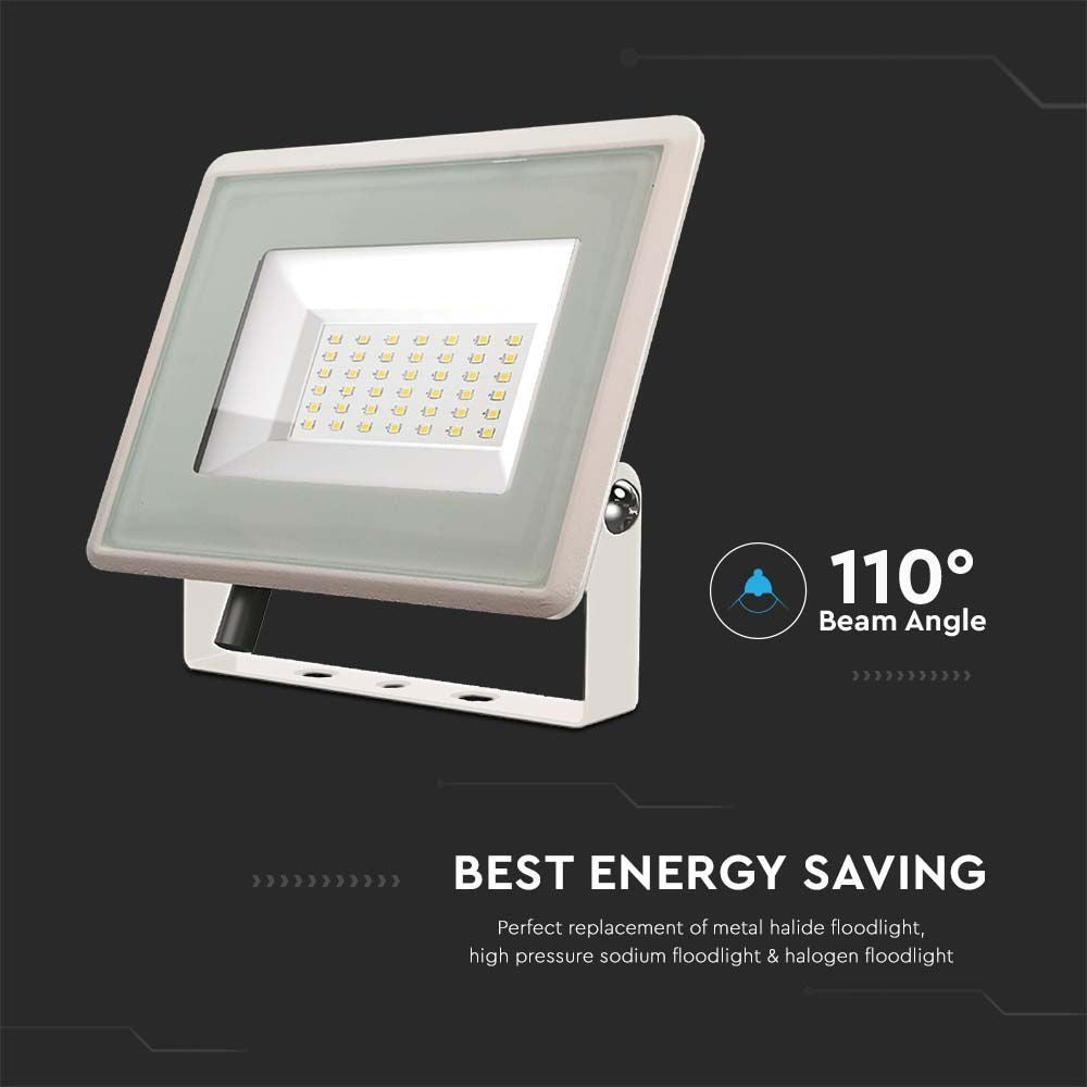 V-Tac 30W LED Projektør - Udendørs Arbejdslampe - 2510lm - RA70 - IP65