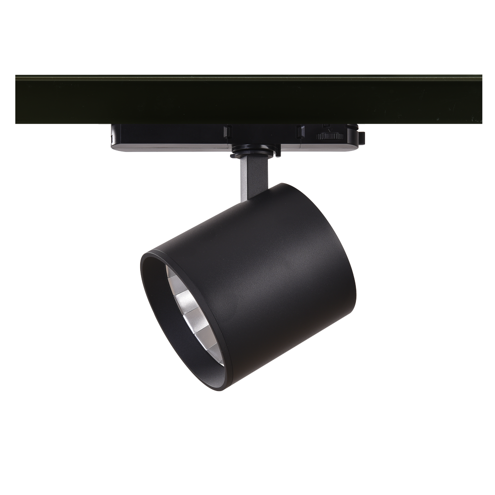 LEDlife 30W sort skinnespot med høj farvegengivelse (RA 90) og effektivitet (175 lm/W)