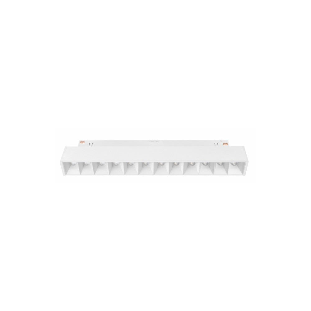 Spectrum SHIFT Grid 12W - Hvid, RA90, 35 grader, UGR19 - 12V LED loftlampe, 1200lm, høj farvegengivelse, lav blænding