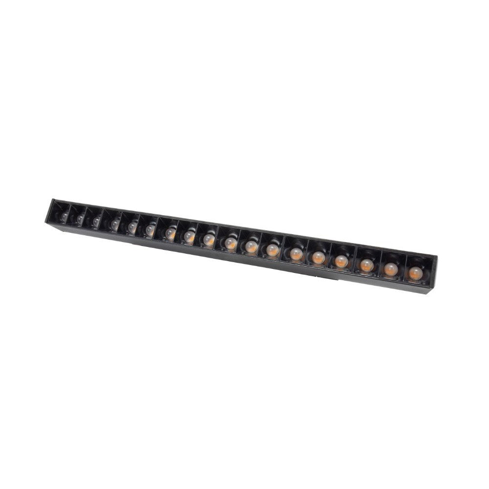 Spectrum SHIFT Grid 17W - Sort, RA90, 35°, UGR19, 1700lm, 48V