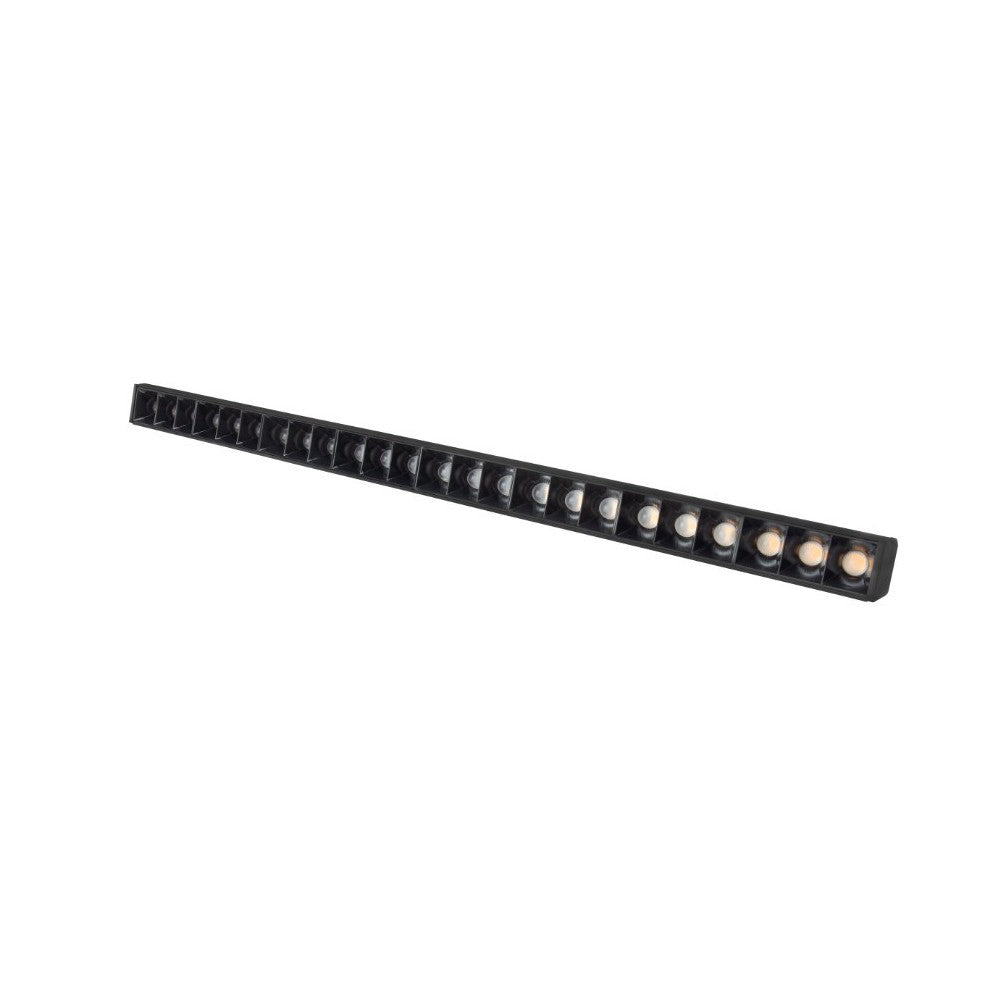 Spectrum SHIFT Grid 22W - Sort, RA90, 35 grader, UGR19 LED Loftlampe 48V - Høj farvegengivelse, 2250lm