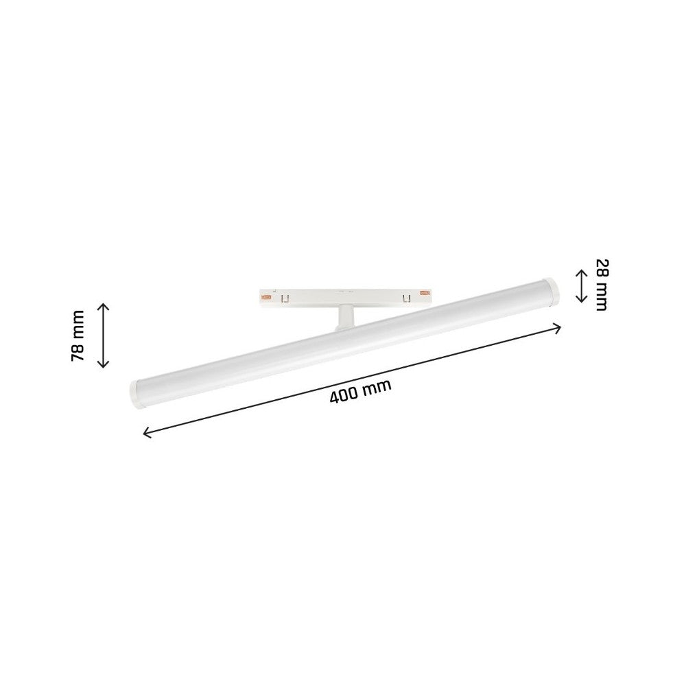 Spectrum SHIFT Beam 12W - Hvid, RA90, 150 grader LED-lyspære med høj farvegengivelse og bred spredningsvinkel på 150 grader. Effekt på 12W og 1400lm. Tilsluttes med 48V.
