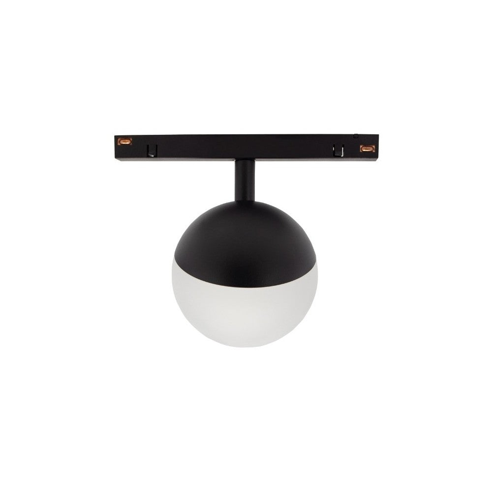 Spectrum SHIFT Globe 5W - Sort, RA90, 165 grader - LED-pære med høj farvegengivelse (RA90), sort design og bred spredning (165 grader) - 5W, 48V, 550lm