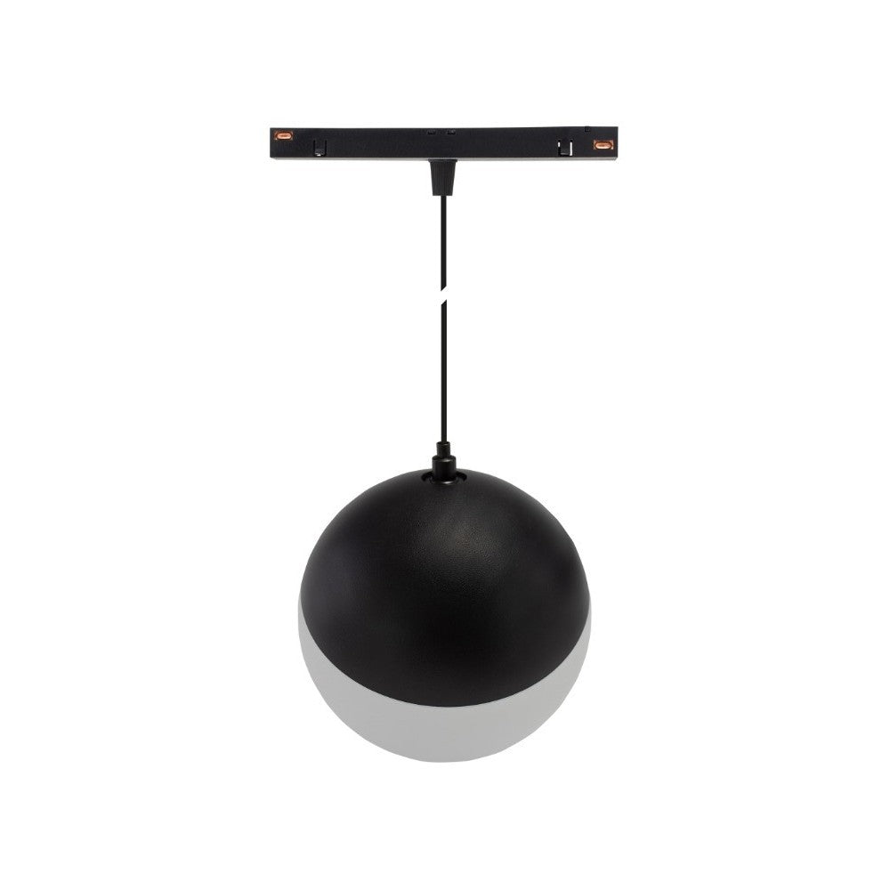 Spectrum SHIFT Globe P 5W - Sort, RA90, 165 grader LED-pære med 550lm, 48V input