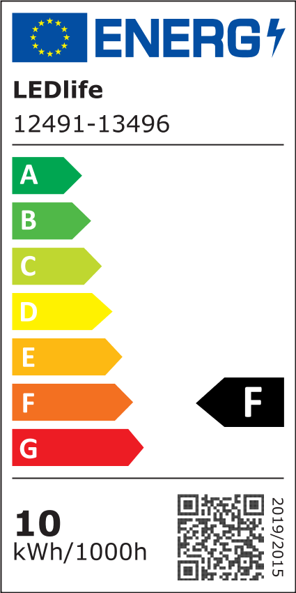 LEDlife 9,5W/m CCT LED strip RA94 - 10m, 24V, IP20, 192 LED pr. meter - Høj kvalitet og lysstærk LED-stripe med 24V input