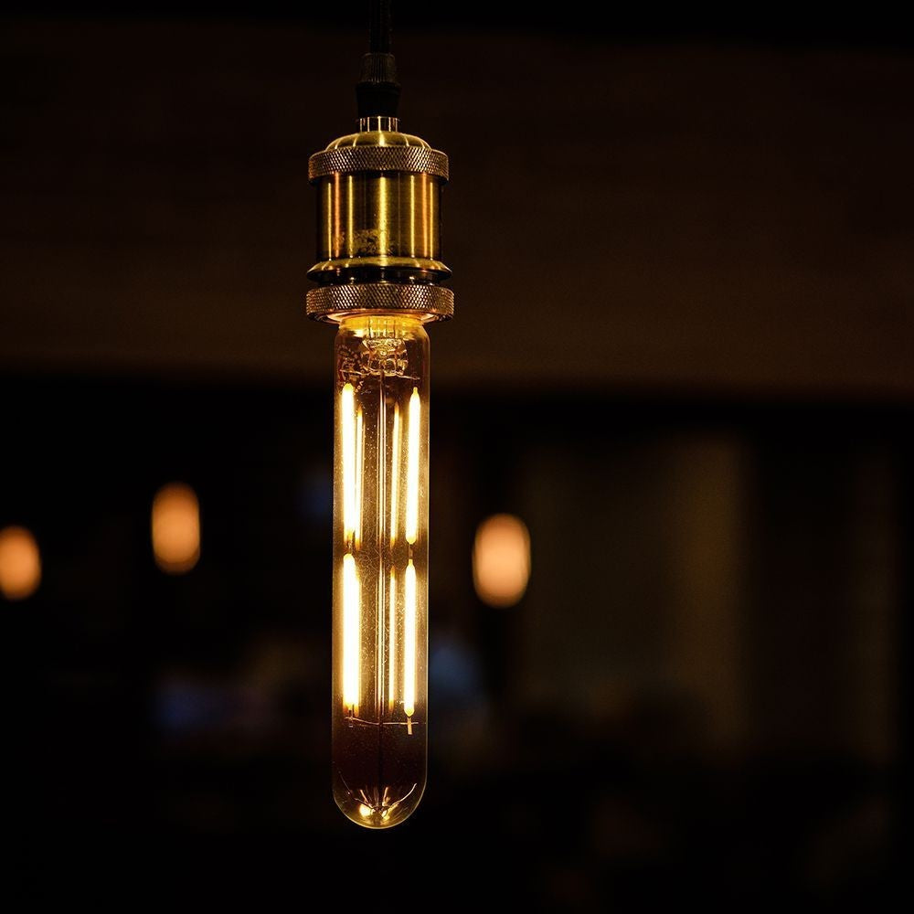 V-Tac 4W LED kertepære - T20, Kultråd, E14, 400lm, RA80