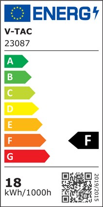 V-Tac Vandtæt LED Armatur, 18W, 60 cm, IP65