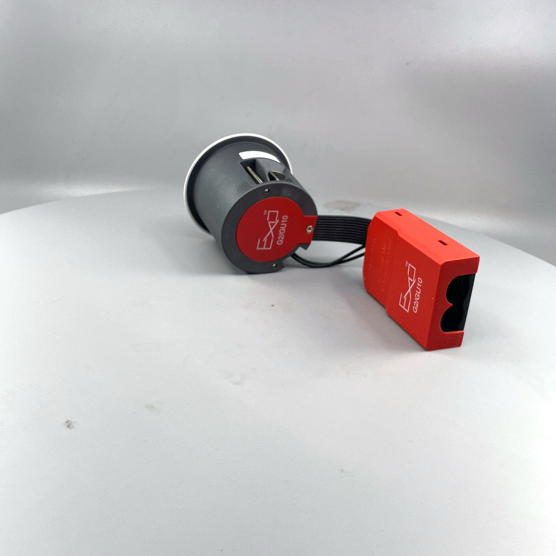 DAXTOR EXO 66 GU10 indbygningsspot uden front – ekskl. lyskilde (360° frame 12)