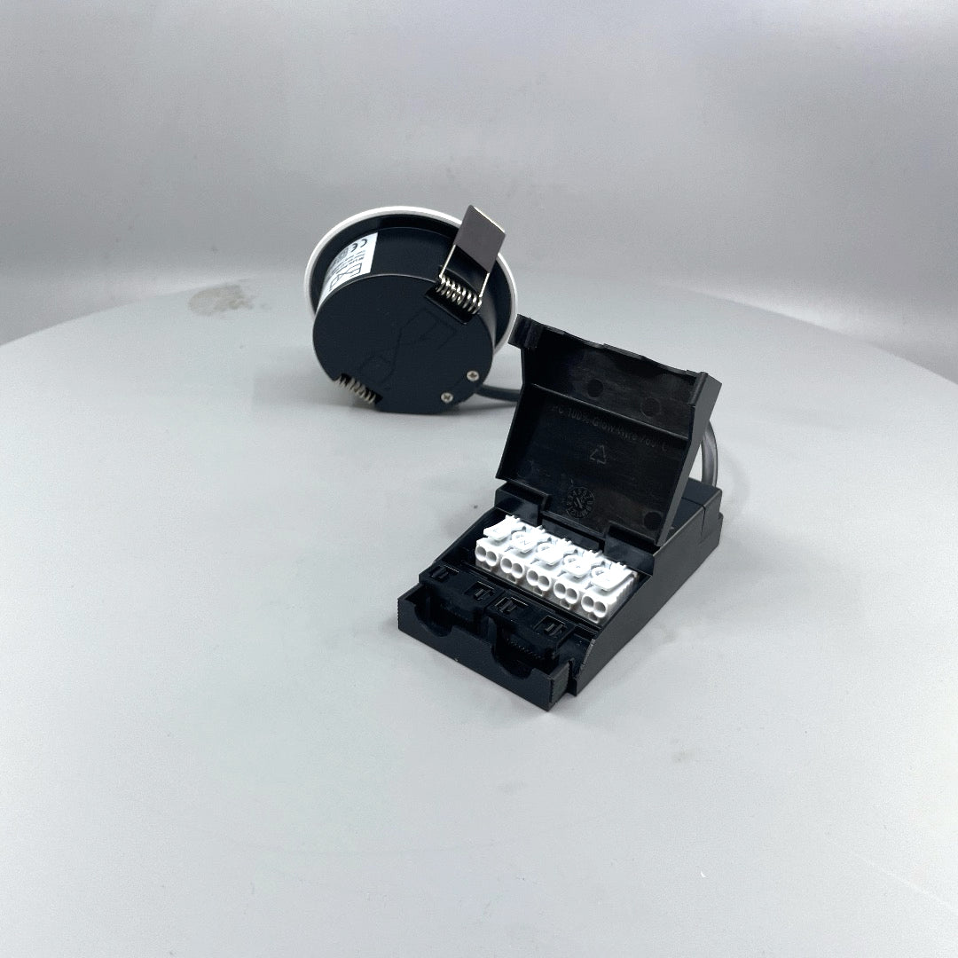 Daxtor EXO 30 Low Profile LED downlight 6W 3000K – mat hvid (360° frame 13)
