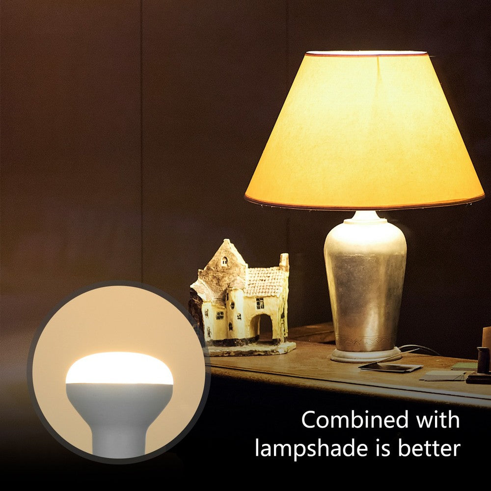 LED-pære A5 R80 E27 12W 3000K, erstatter 81W, 1170lm, RA80, 230V, 3 års garanti