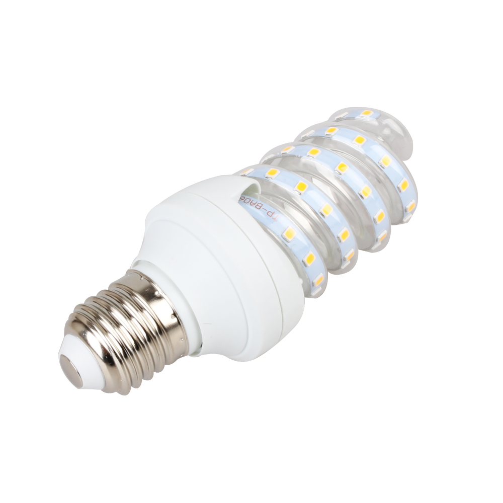 LED B5 Spiral - 9W E27, 4000K, 840lm - Erstatter 62W - 3 års garanti