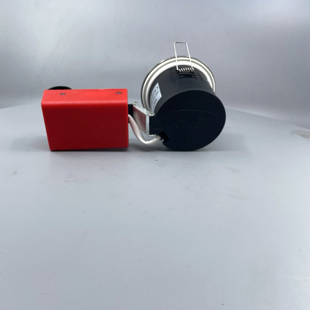 Daxtor Easy 2-Setup MR16 indbygningsspot Ø87 mm – børstet stål (360° frame 13)