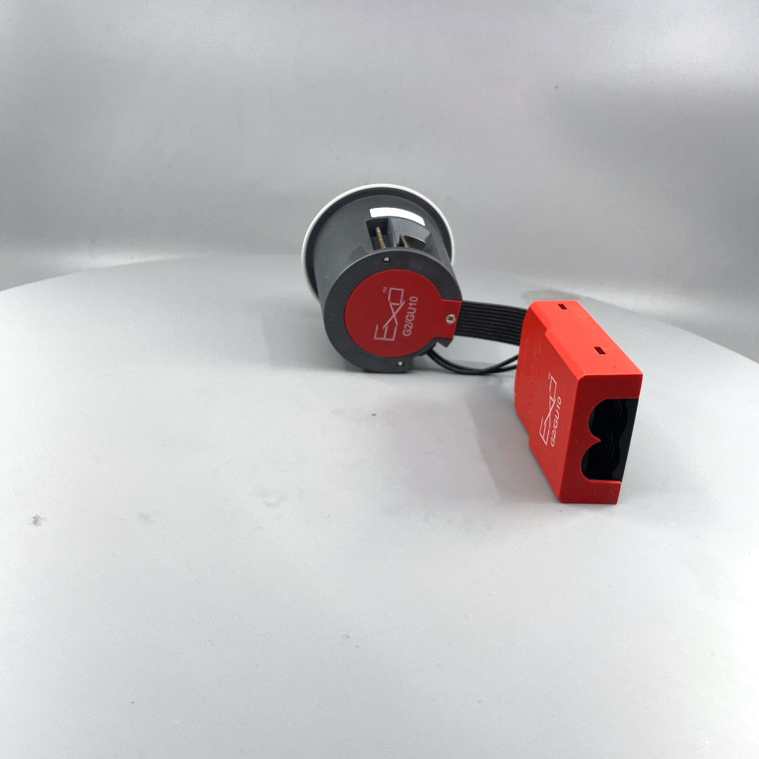 DAXTOR EXO 66 GU10 indbygningsspot uden front – ekskl. lyskilde (360° frame 13)