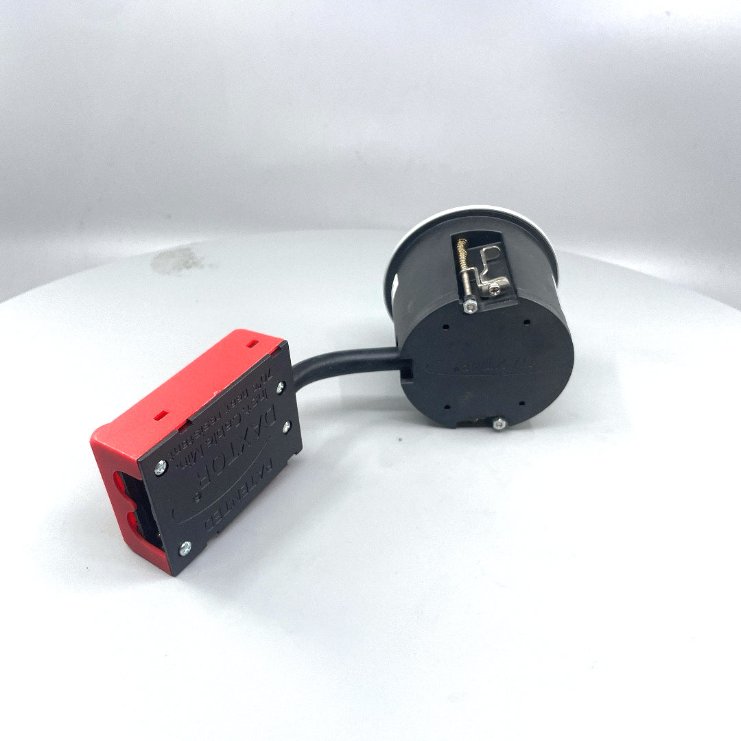 Daxtor Easy 2-Change GU10 downlight Ø87 mm – aluminium (360° frame 10)