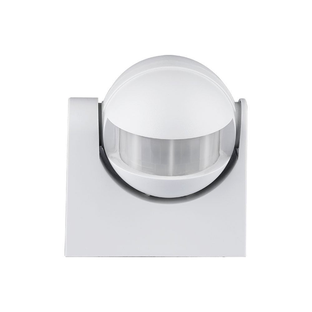 V-Tac bevægelsessensor - LED venlig, hvid, PIR infrarød, IP44 udendørs (230V input)
