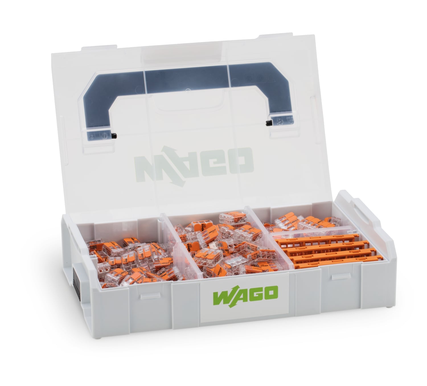 Wago Samlemuffer L-Boxx Mini 221 + dinskinneholder