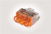 SAMLEMUFFE 3 LEDERE ORANGE 100STK.