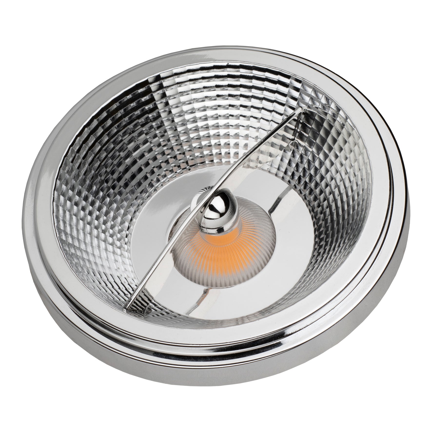 AR111 LED Spot - 12V 9W 24° dæmpbar, G53 sok. (2700K)