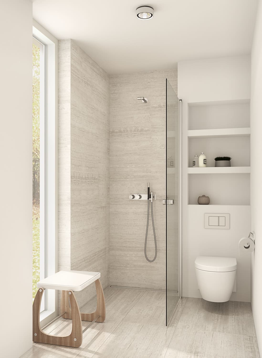Dansani Match Brusedør 200*67-69 cm, klart glas