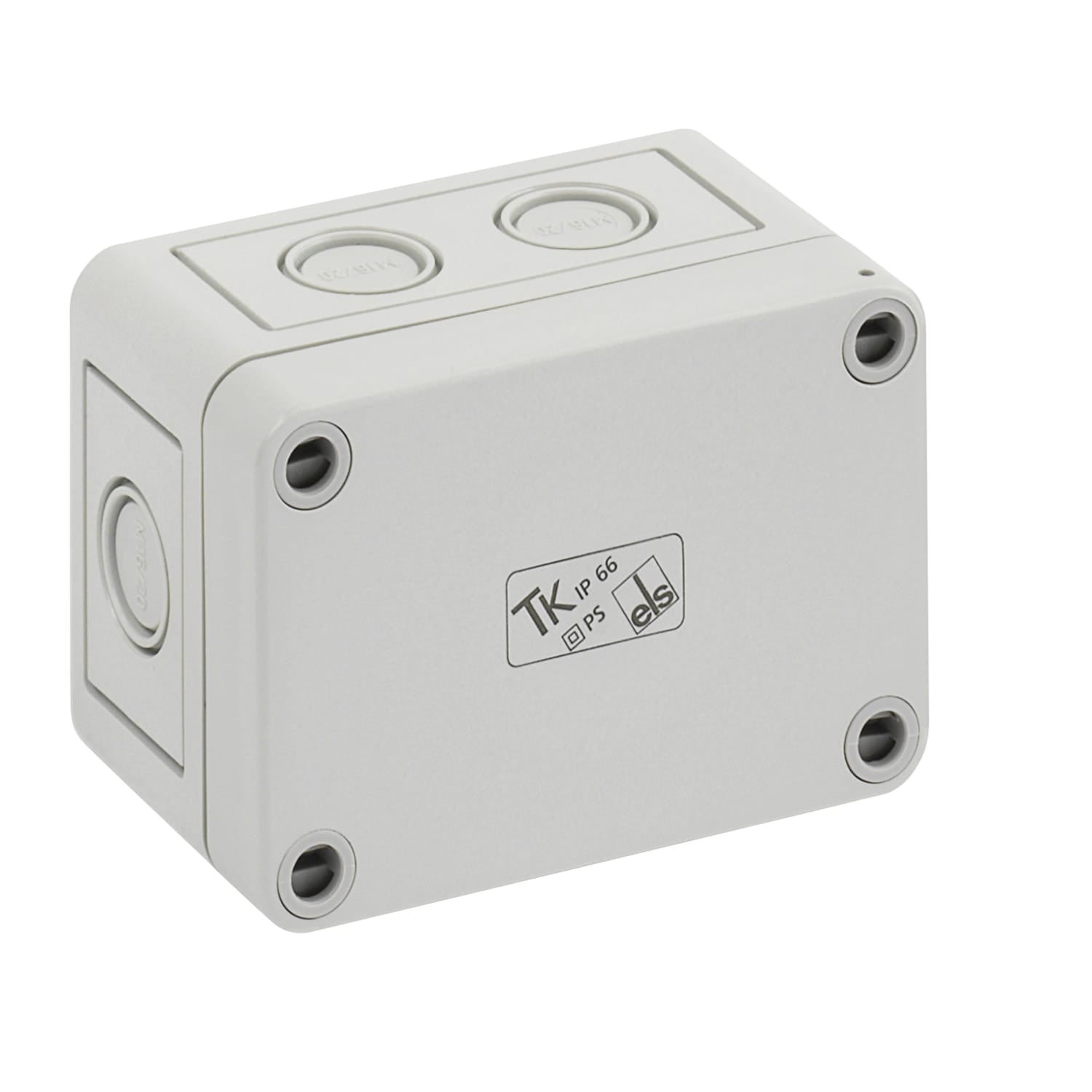 Kasse TK PS 97-6-M, 94 x 94 x 57 mm, grå