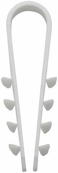 KABEL OG RØRHOLDER DKS, 3-13 MM, HVID, 200STK./FORP.