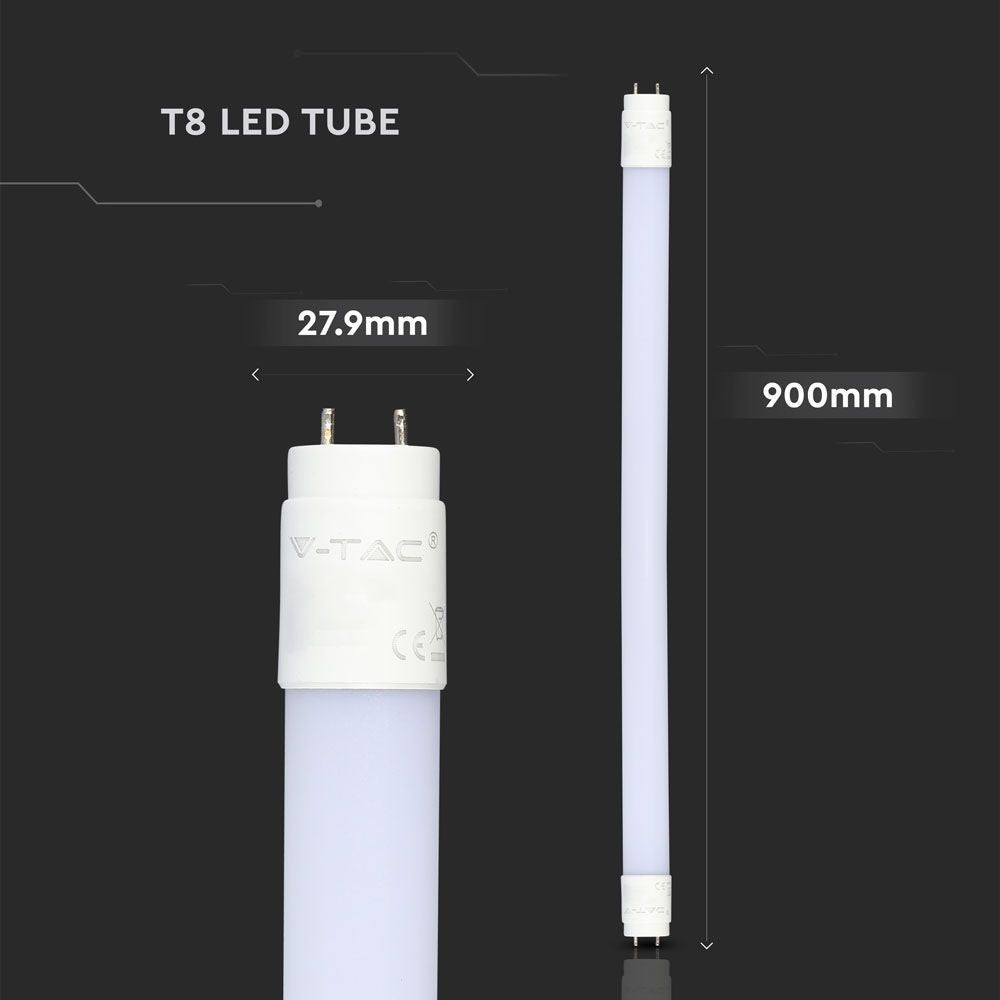 V-Tac T8-Value90 - 14W LED lysrør, 90 cm, 1200lm, RA80