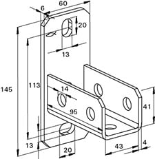 SF L 41 montageflange