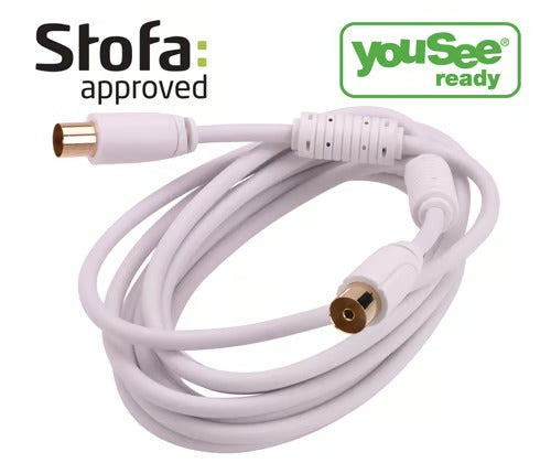CTV A 3,0M KABEL LIGE STIK