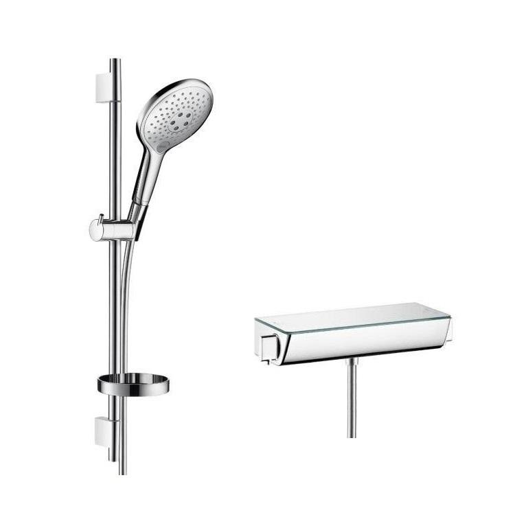 Hansgrohe Raindance Select S brusesæt 3jet m/Ecostat Select termostat, krom