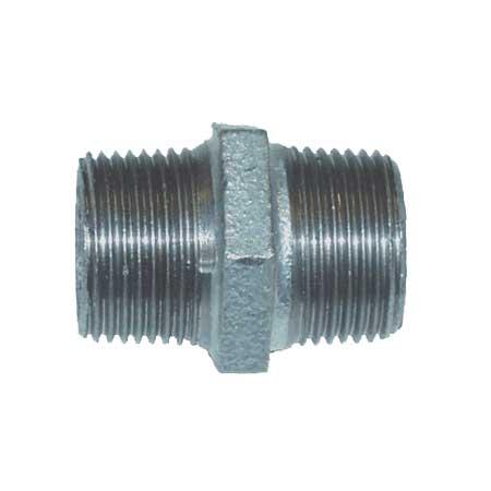 2.1/2" Galvaniseret brystnippel