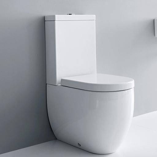 flo gulvstående toilet med cisterne u/sæde