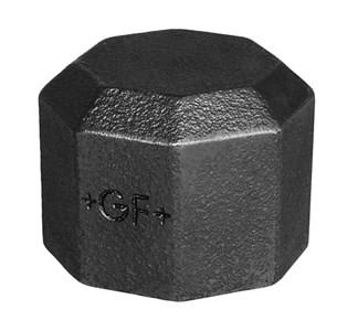 1" Sort slutmuffe