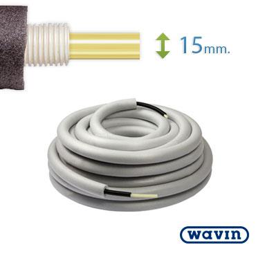 15 mm Wavin Pex-One RIR med 9 mm ISO 50 meter