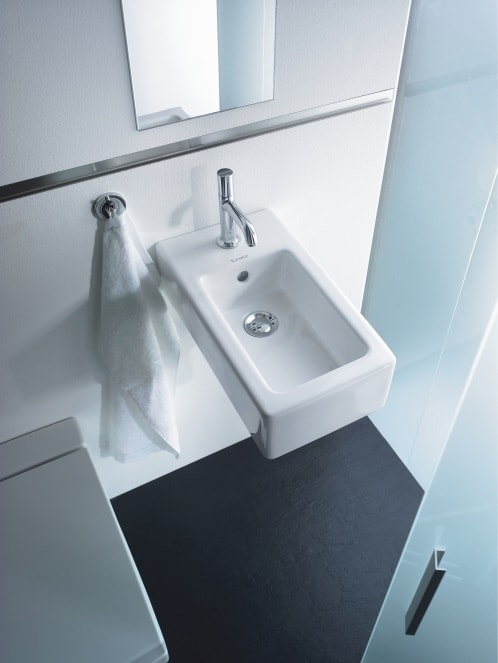 Vero vask 25 cm med hanehul