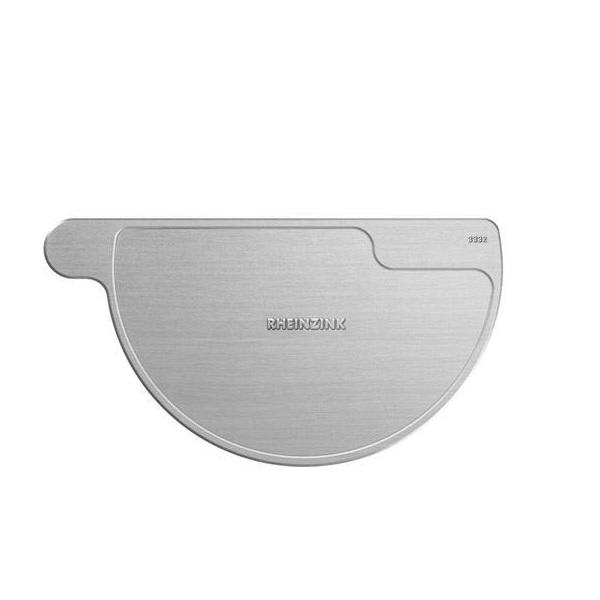333 mm Rheinzink zink endebund højre
