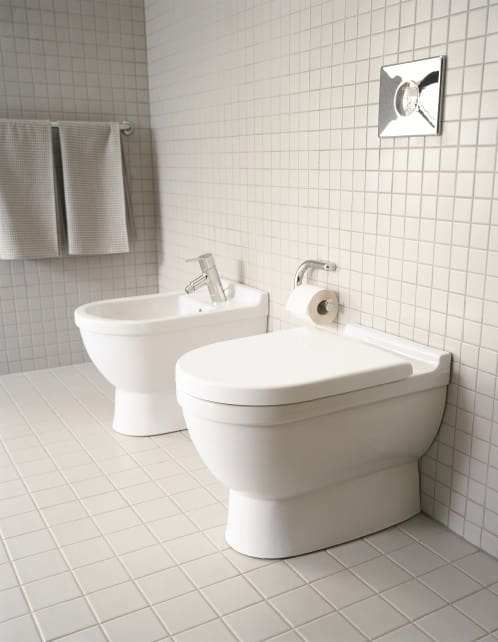 Starck 3 toilet med p-lås