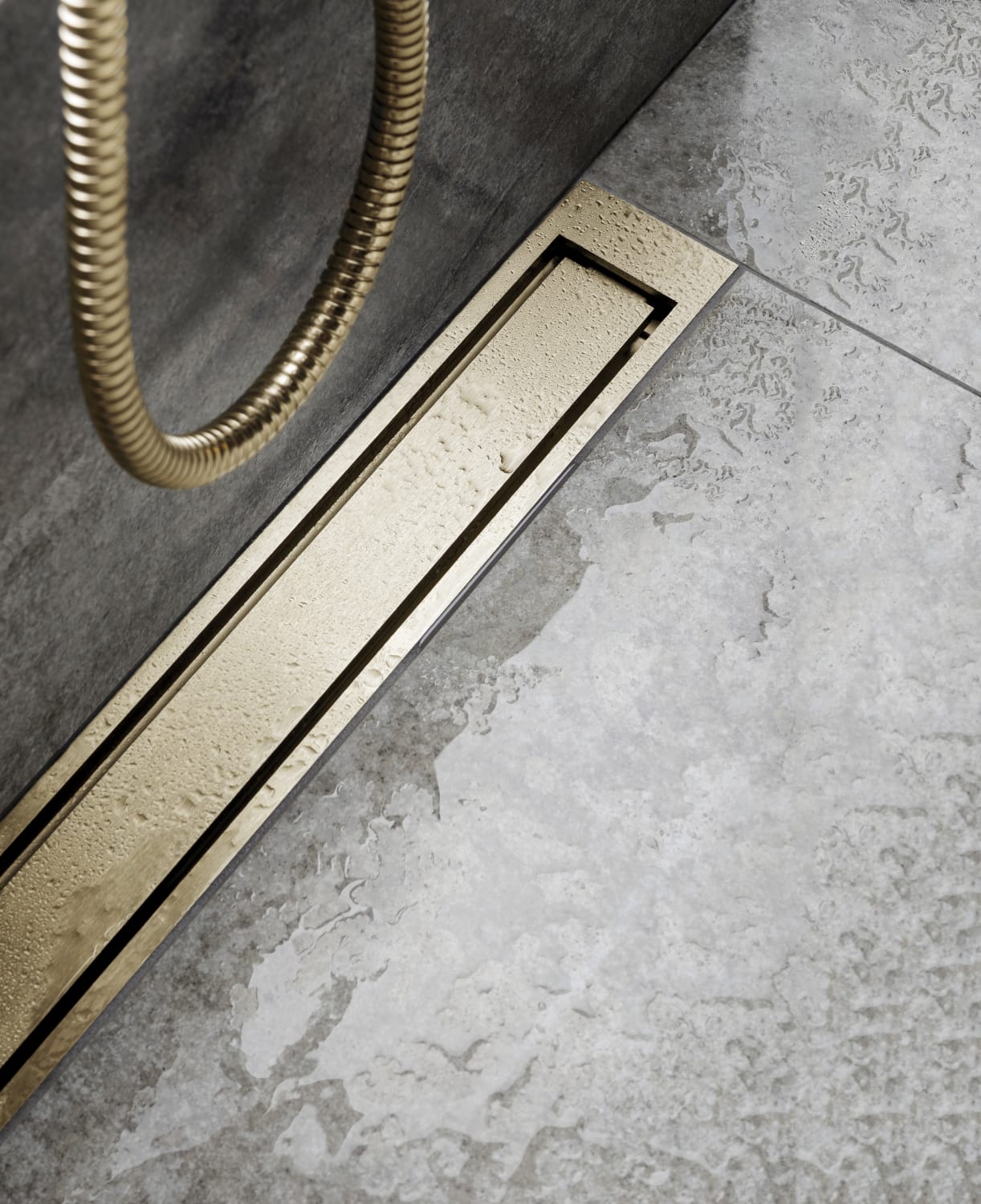 UNIDRAIN HIGHLINE RAMME - MESSING 900/15