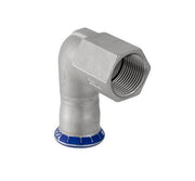 22mm x 3/4" Vinkel RF muf/muf Mapress RF