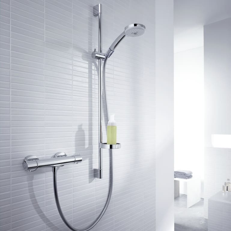 Hansgrohe 100 Multi brusersæt med sæbeskål 65 cm, krom