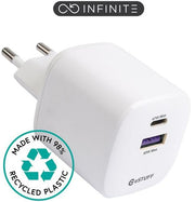 INFINITE USB-C oplader EU 67W - Hvid