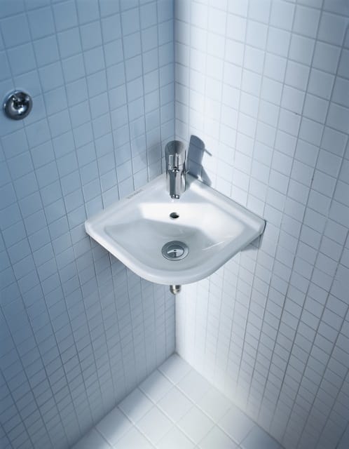 Starck 3 vask 44 cm hjørnemodel