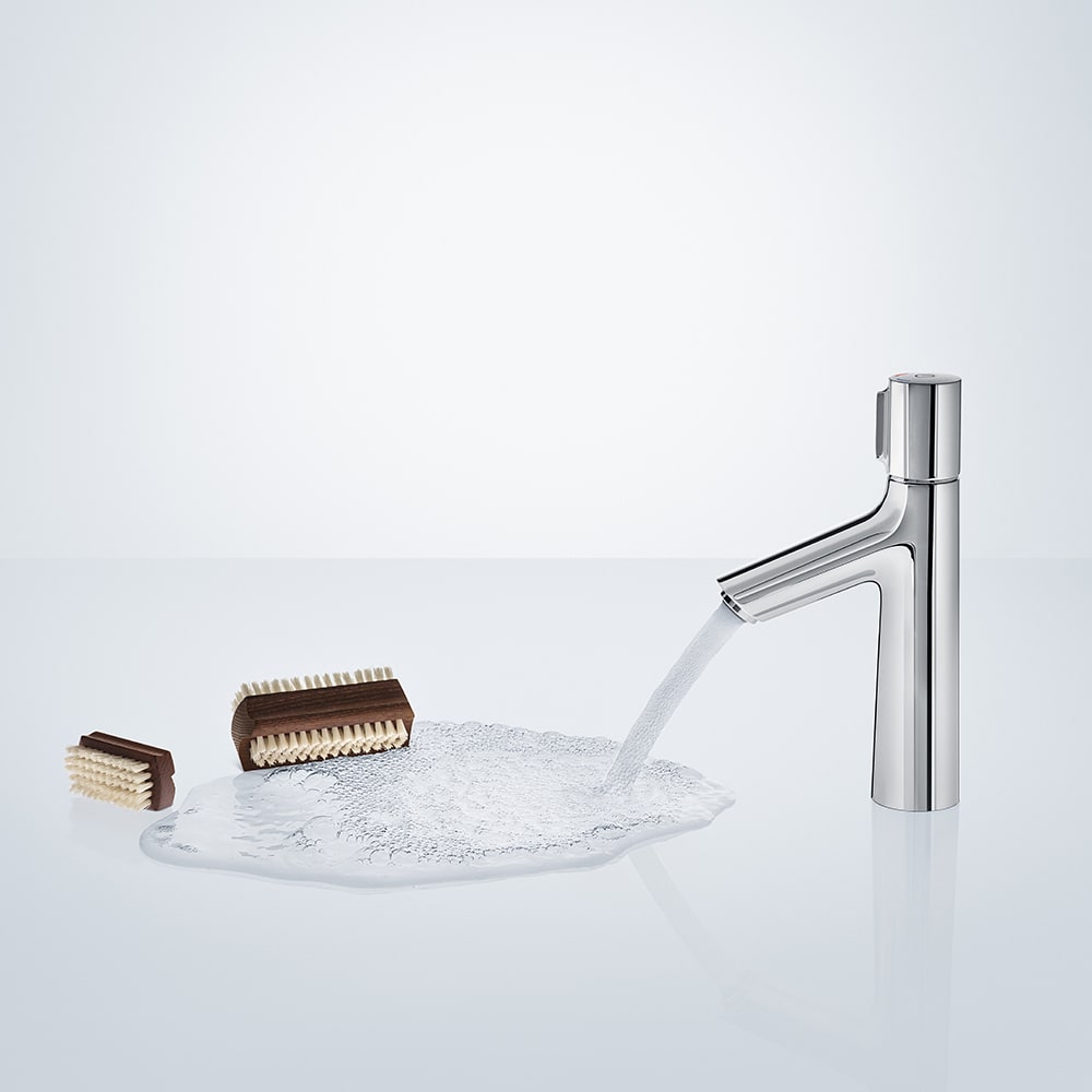 Hansgrohe Talis Select S håndvaskarmatur 80 med løft-op BV, krom