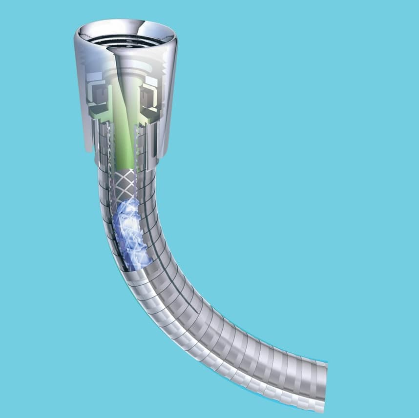 Hansgrohe Isiflex bruseslange, 1250 mm, krom