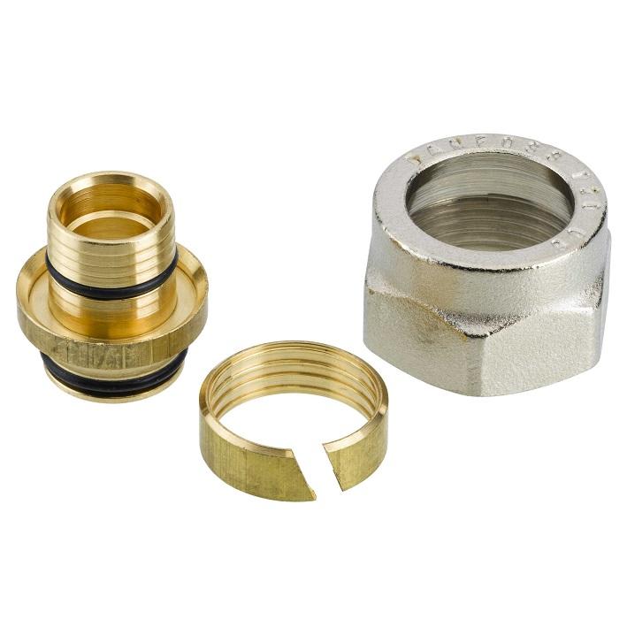 Klemringsfitting 3/4" x 20 mm Pex