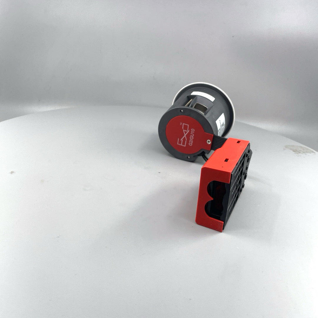DAXTOR EXO 66 GU10 indbygningsspot uden front – ekskl. lyskilde (360° frame 15)